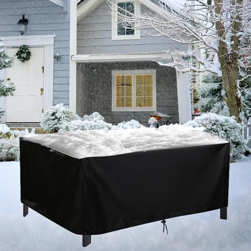 Wasserdichte Schutzhülle für Gartenmöbel 90x50x50cm/LxWxH Schwarz 420D Oxford Gewebe Regenschutz und Staubfest Anti-UV Terrassenmöbel Abdeckung für Gartenmöbel Tischabdeckung Outdoor Wetterfest Wasserdichte Schutzhülle für Gartenmöbel 90x50x50cm/LxWxH Schwarz 420D Oxford Gewebe Regenschutz und Staubfest Anti-UV Terrassenmöbel Abdeckung für Gartenmöbel Tischabdeckung Outdoor Wetterfest von NXMYDBD