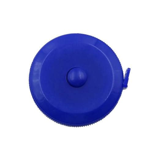 Mini -Schlüsselbund -Maßstab 150 cm Lineal Tape empfindliche kleine Lineal Mehrzweck -Umbands -Geschenk Herrscher (hellrot) von NXNONEPD