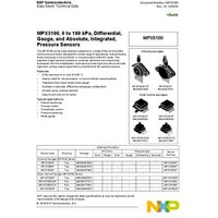 NXP Semiconductors MPX5100DP Drucksensor 1 St. 0 kPa bis 100 kPa THT Tray von NXP Semiconductors