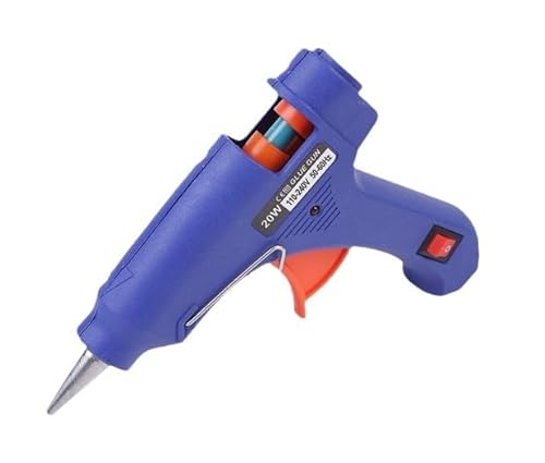 NXPZ Elektrische Heißklebepistole 20W, 7mm x 100mm, für Heimwerker, Handwerk, Hobby und schnelle Reparatur zu Hause NXPZ Elektrische Heißklebepistole 20W, 7mm x 100mm, für Heimwerker, Handwerk, Hobby und schnelle Reparatur zu Hause von NXPZ