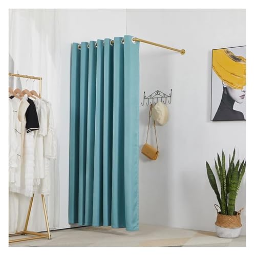 NXSLONE Umkleideraum,Umkleidekabine, Outdoor Simple Mobile Obscures The Changing Room, Floor-Standing Mobile Privacy Protection Fitting Room(Blue,100X100X200CM) von NXSLONE