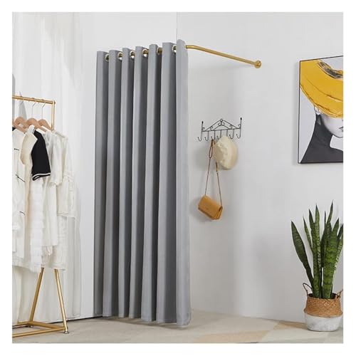 NXSLONE Umkleideraum,Umkleidekabine, Outdoor Simple Mobile Obscures The Changing Room, Floor-Standing Mobile Privacy Protection Fitting Room(Grey,90X90X200CM) von NXSLONE