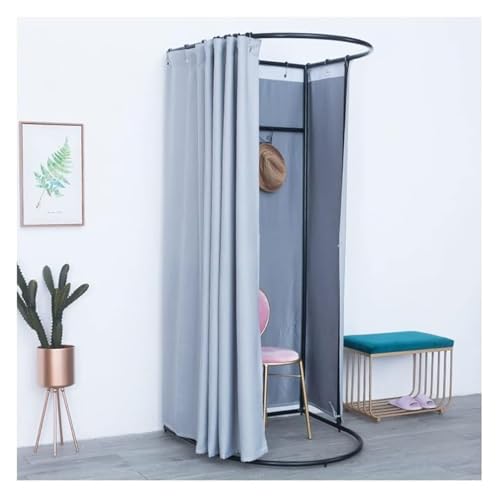 NXSLONE Umkleideraum,Umkleidekabine, Outdoor Simple Mobile Obscures The Changing Room, Mobile Track Privacy Protection Cloakroom(Grey) von NXSLONE