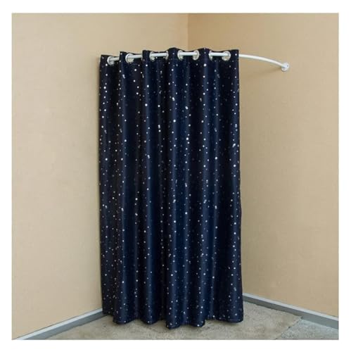 NXSLONE Umkleideraum,Umkleidekabine, Privacy Screen Curtain Kit, Temporary Portable Shelter Partition Changing Room for Boutique, Studio(Black,90X90X200CM) von NXSLONE