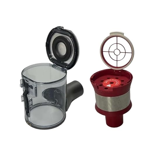 Kompatibel Mit Roborock, H7 Staubsauger-Ersatzteile Mace Plus Staubbehälter Staubbox Zyklon-Montagemodul Rot Zubehör(Dust Box and Cyclone) von NXTIBRAV