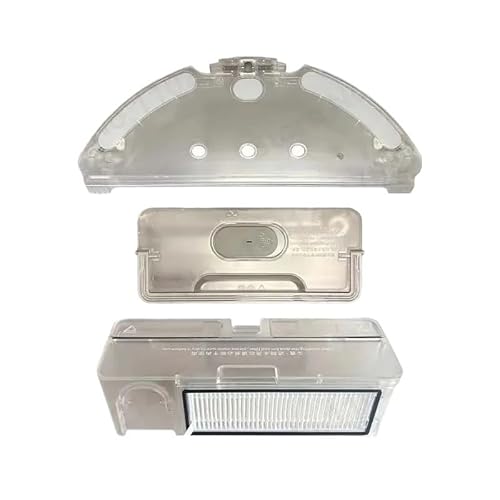 NXTIBRAV Wassertank-Staubbox Mit Filterfach, Wischmopps Mit Tüchern, Ersatzzubehör, Kompatibel Mit 360, S9-Staubeimer-Kits, Staubsauger-Ersatzteile(Suit 3PCS) von NXTIBRAV