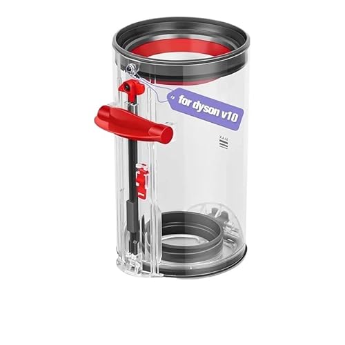 Staubsaugerbehälter, Kompatibel Mit Dyson, V10 SV12, Großer Kabelloser Staubsaugerbehälter, Staubbehälter, Transparenter Behälter, Ersatz 969509-01 von NXTIBRAV