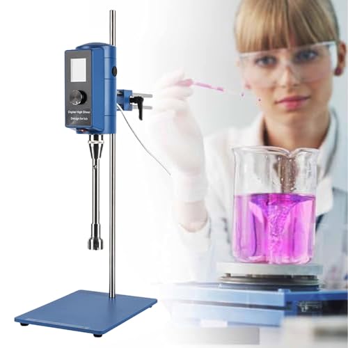 Hochgeschwindigkeits-Homogenisator mit Digitaler Anzeige, Emulgator, Dispergier Homogenisator für Den Laborgebrauch – Einstellbare Geschwindigkeit, Inklusive Ständer,Screw-type-36F Hochgeschwindigkeits-Homogenisator mit Digitaler Anzeige, Emulgator, Dispergier Homogenisator für Den Laborgebrauch – Einstellbare Geschwindigkeit, Inklusive Ständer,Screw-type-36F von NYANS
