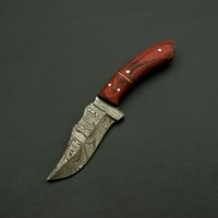Schönes Handgemachtes Damast Stahl Messer + Scheide von NYBlades