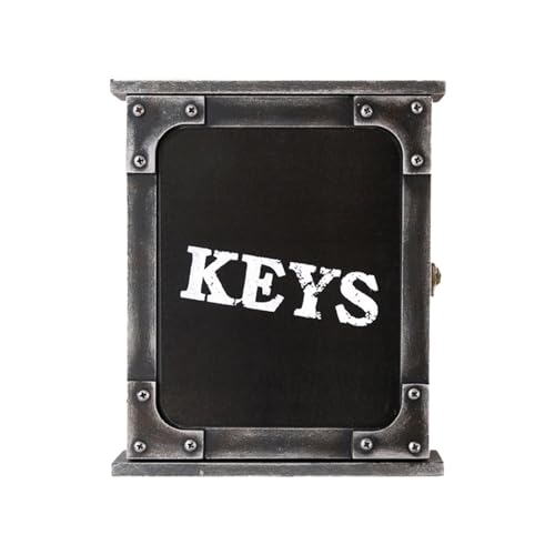 NYCEMAKEUP Für Schlüsselschrank, Wandmontage, Holz, für Schlüsselaufbewahrung, ideal für Zuhause, Hotels, Schulen und Unternehmen, für kreative Schlüsselaufbewahrung, Wandhalterung, dekorativer von NYCEMAKEUP