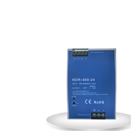 480W Industrielles DIN-SCHIENEN-Schaltnetzteil NDR-480 mit PFC-Transformator AC100-240V 24V 36V 48V NDR-480-24 NDR-480-48(36V) von NYDPXHNJV