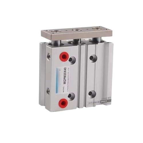 MGPM32 MGPM40 MGPM50 MGPM63 MGPM80 MGPM100 Hub 50/75/100/125/150/200mm Typ Pneumatische Compact Guide Luft Zylinder(Stroke 100mm,MGPM32) von NYDPXHNJV