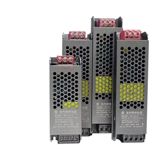 Ultra-Thin Switching Power Supply DC12V 24V 36V 48V 60W 120W 300W Transformer AC 110V-240V Source Adapter For LED Strips(24V,150W) von NYDPXHNJV