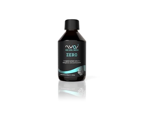 NYOS® Zero 250 ml - Effektive Senkung von Nitrat & Phosphat, Förderung der Abschäumerleistung & Korallenvitalität von NYOS