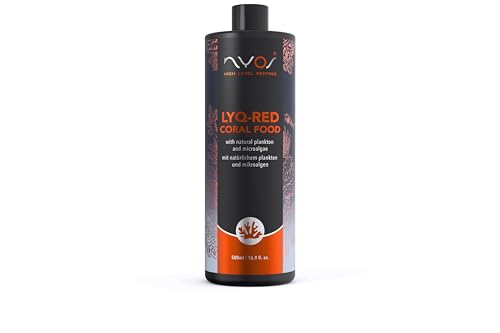 Nyos LYQ-RED – Flüssiges Korallenfutter mit Plankton für Meerwasseraquarien (250ml) von NYOS