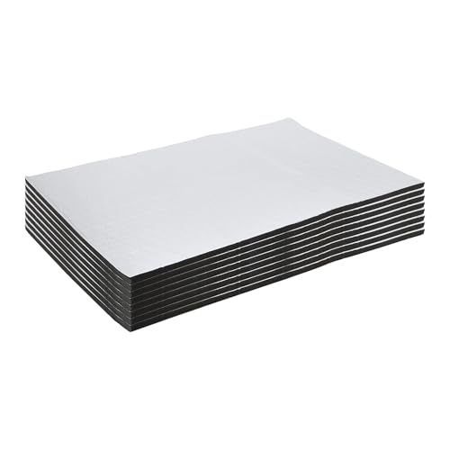 Schalldämmpad Motorhaube 8 stücke 10mm 50x30cm Auto Sound Matte Proofing Deadener Wärme Noise Isolierung Aluminium Thermische Trittschalldämmung haube Stille Schalldämmpad Motorhaube 8 stücke 10mm 50x30cm Auto Sound Matte Proofing Deadener Wärme Noise Isolierung Aluminium Thermische Trittschalldämmung haube Stille von NYSAASDST