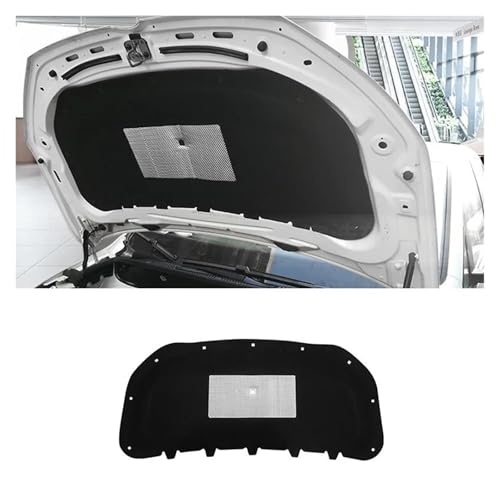 Schalldämmpad Motorhaube Motorhaube Schallschutz Baumwolle für VW für Touran 2003-2021 Schalldichte Abdeckung Thermische Heizkissen Matte(2011-2016) von NYSAASDST