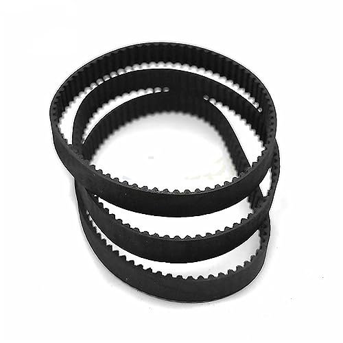 Zahnriemen 3 Stück 2GT Closed Loop Gummi-Zahnriemen Teilungslänge 354 358 360 370 376 380 386 390 392 396 400 Mm Breite 6 Mm 360-gt2 370-gt2 380-gt2 Antriebsriemen Ersatz(2GT-380mm) von NYSAASDST