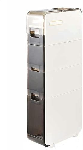 NYSCR 2-4 Stufe Aufbewahrungsregal Boden und kohlensüchtig mehrschichtiger Lagerschrank mit für Badezimmer Spalttoilettenschrank Badezimmer Spaltregalspavice Lagern Schmales Seitenschrank schmale NYSCR 2-4 Stufe Aufbewahrungsregal Boden und kohlensüchtig mehrschichtiger Lagerschrank mit für Badezimmer Spalttoilettenschrank Badezimmer Spaltregalspavice Lagern Schmales Seitenschrank schmale von NYSCR