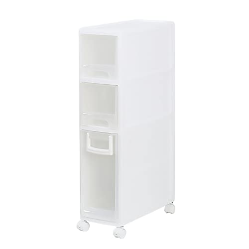Slim Badezimmerbodenschrank vertikale Aufbewahrungseinheit mit 4 Schubladen und Rollen großer Kapazität Organizer für kleine Räume Toilettenpapierspeicherschrank für Badezimmerlücken Platz sparende Slim Badezimmerbodenschrank vertikale Aufbewahrungseinheit mit 4 Schubladen und Rollen großer Kapazität Organizer für kleine Räume Toilettenpapierspeicherschrank für Badezimmerlücken Platz sparende von NYSCR