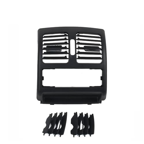 NYSQOFMB Luftdüsengitter 2048300354 Für Mercedes Für Benz W204 C W207 E Klasse C180 C200 C220 Hinten Conditioner Air Vent Grille Panel Abdeckung Lüftungsgitter(High-end Black) von NYSQOFMB