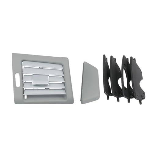 NYSQOFMB Luftdüsengitter 2518300254 Für Mercedes Für Benz W251 R Klasse 2007-2016 2017 LHD Vordere Reihe Klimaanlage Vent Grill Outlet Panel Lüftungsgitter(Gray Silver) von NYSQOFMB