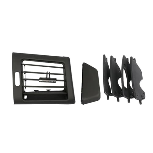 NYSQOFMB Luftdüsengitter 2518300254 Für Mercedes Für Benz W251 R Klasse 2007-2016 2017 LHD Vordere Reihe Klimaanlage Vent Grill Outlet Panel Lüftungsgitter(Schwarz) von NYSQOFMB