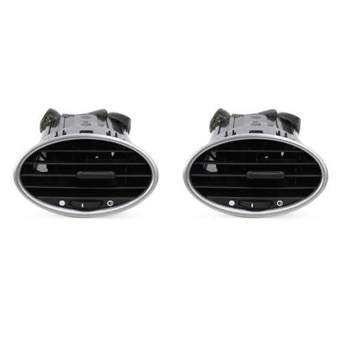 NYSQOFMB Luftdüsengitter 4M51A014L21AD Für Ford Für Focus Für MK2 2005-2013 Front Dash Center Klimaanlage Outlet Vent Grille Lüftungsgitter(2 PCs) von NYSQOFMB