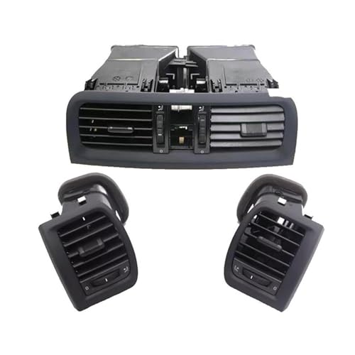 NYSQOFMB Luftdüsengitter 5J0820951 J0819702 Für Skoda Für Fabia 2 Für MK2 Für Roomster 2009-2015 Dashboard AC Klimaanlage Vents Grill Lüftungsgitter(3 PCS) von NYSQOFMB