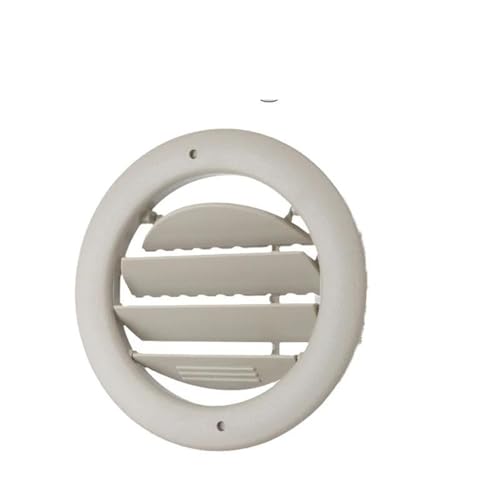 NYSQOFMB Luftdüsengitter BL1Z19893AA 9L1Z-19893-AG Für Ford Für Expedition 2011-2014 Runde Headliner Decke Dach AC Klimaanlage Vent Lüftungsgitter(1pc Beige) von NYSQOFMB