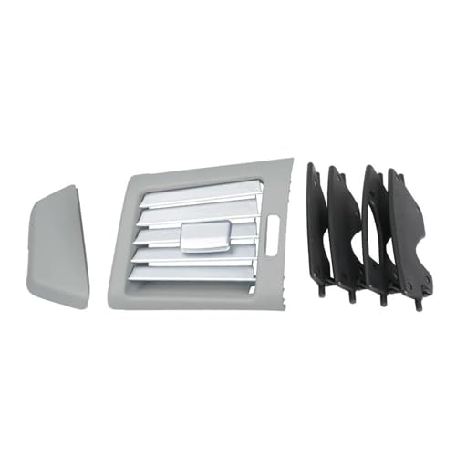 NYSQOFMB Luftdüsengitter Für Mercedes Für Benz W251 R-Klasse 2006-2015 2016 2017 Auto Links Vorne Air Outlet Vent Tab Dash Panel Grille Abdeckung Lüftungsgitter(Gray Silver) von NYSQOFMB