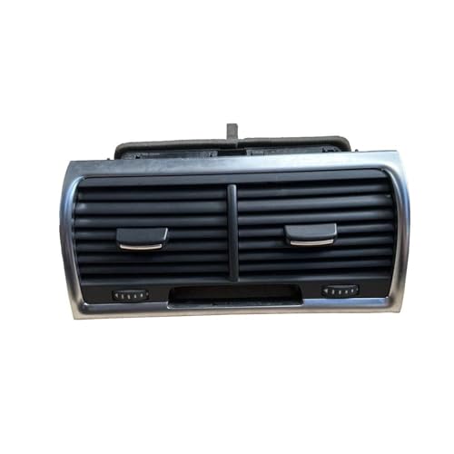 NYSQOFMB Luftdüsengitter Für Q7 4L 2007-2011 2012 2013 2014 2015 Vorne Hinten Panel Dash Jalousie Klimaanlage Vent A/C Outlet Vorne Hinten Seite Lüftungsgitter(1PCS Middle) von NYSQOFMB