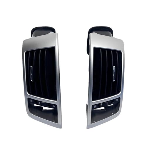 NYSQOFMB Luftdüsengitter Für Toyota Für Land Für Cruiser 200 LC200 2008 2009 2010-2013 2014 2015 Auto AC Klimaanlage Outlet Air Grill Lüftungsgitter(Sliver Middle) von NYSQOFMB