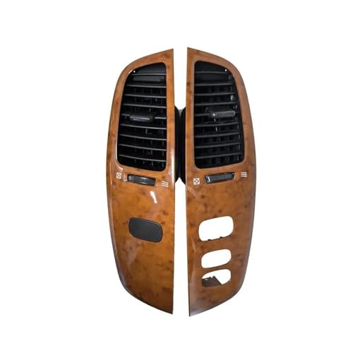 NYSQOFMB Luftdüsengitter RHD-LHD Für Toyota Für Land Für Cruiser 100 LC100 FJ100 Ujz100 2003 2004 2005 2006 2007 Auto-Klimaanlagen-Entlüftungsöffnungen Lüftungsgitter(RHD Wood) von NYSQOFMB
