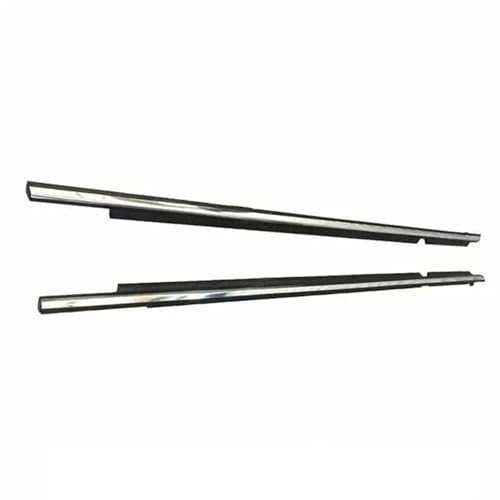 Schalldicht und staubdicht 2 Stücke Vorne Oder Hinten Auto Fenster Weathers Wetter Streifen Moulding Trim Für Toyota Für Highlander XU40 2008-2011(Vorderseite) von NYSQOFMB