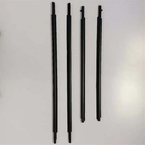 Schalldicht und staubdicht 68164-28040 Für Toyota Für Previa 2006 2017 2018 2019 4 Pcs Fenster Außerhalb Gummi Glas Dichtungs Dichtung Streifen von NYSQOFMB