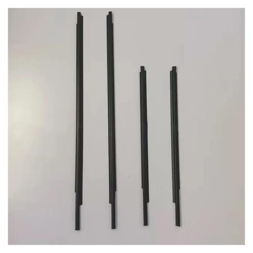 Schalldicht und staubdicht Für Toyota Für Vios Limousine 2008-2011 2012 2013 Limousine 4 Stück Fenster Gummi Außerhalb Glas Schutz Wetter Streifen von NYSQOFMB