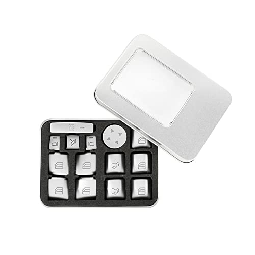 Elektrischer Fenster Schalter Autofenster Glas Lift Button Aufkleber Schalttafel Styling Für Mercedes Für Benz ABC Klasse W204 W212 GLA GLK CLA GL ML GLE Elektrische Autofenster Fenster Schalter von NYSQOJFNF