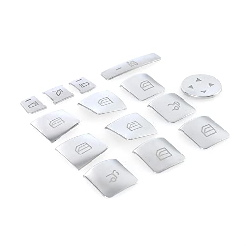 Elektrischer Fenster Schalter Autofenster Glas Lift Button Aufkleber Schalttafel Styling Für Mercedes Für Benz ABC Klasse W204 W212 GLA GLK CLA GL ML GLE Elektrische Autofenster Fenster Schalter von NYSQOJFNF