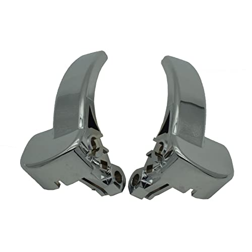 Innentür Innengriff Auto 2 Stücke Chrome Innentürgriff Links Rechts Seite 80670JD00 80671JD00E 2007 2008 2009 2010 2011 2012 2013 Für Nissan Für Qashqai von NYSQOJFNF