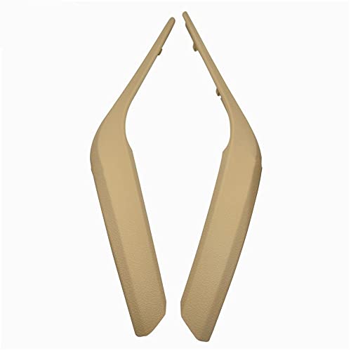 NYSQOJFNF Innentür Innengriff 1 Paar 51412991775 51412991776 Innentür Innen Panel Griff Pull Trim Abdeckung Für X1 E84 23d/25i/16d/16i/18d/20i 2008-2016(1Pair Beige) von NYSQOJFNF
