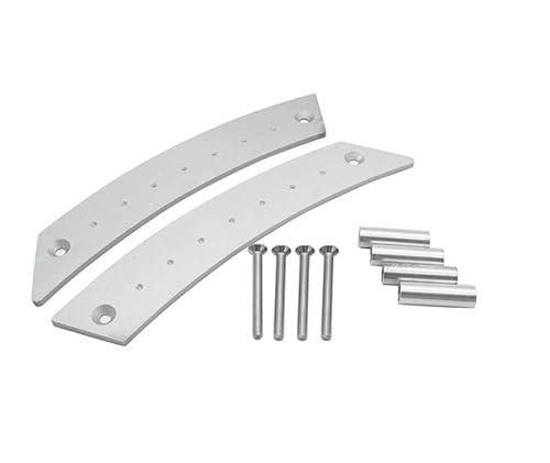 NYSQOJFNF Innentür Innengriff 1 Paar Metall-Zuggriff-Set Für Käfer 1998–2010 Innentüren Griff-Ersatz(Silber) von NYSQOJFNF