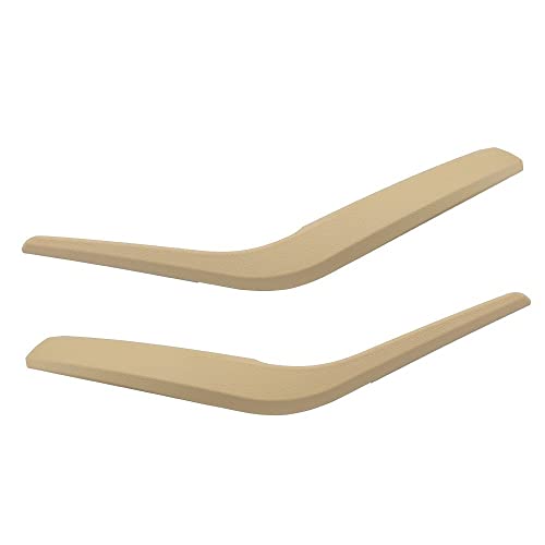 NYSQOJFNF Innentür Innengriff 2 STÜCKE Set Auto Links Rechts Innentür Armlehne Zuggriff Außenabdeckung Trim Für X1 E84 2010-2016(Beige 2PCS) von NYSQOJFNF