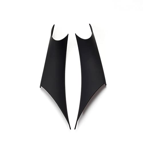 NYSQOJFNF Innentür Innengriff 2 Stück ABS-Innentürgriff-Zugschutzabdeckung Für 3 4 Serie F30 F35 2012 2013 2014 2015 2016 2017 2018(Schwarz) von NYSQOJFNF