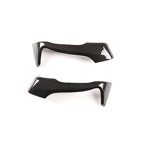 NYSQOJFNF Innentür Innengriff 2PCS Auto Innen Türgriff Schutzhülle Dekoration Aufkleber Für Toyota 86 Für Subaru Für BRZ 2012-2020 Innen Dekor(Kohlefaser) von NYSQOJFNF