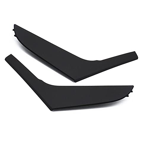 NYSQOJFNF Innentür Innengriff 3 Farben Auto Innen Links Rechts Tür Panel Pull Trim Abdeckung Für VW Für Golf 6 GTI MK6 2009 2010 2011 2012 2013 2014(Black 1 Pair) von NYSQOJFNF
