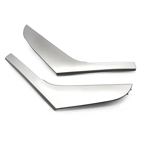 NYSQOJFNF Innentür Innengriff 3 Farben Auto Innen Links Rechts Tür Panel Pull Trim Abdeckung Für VW Für Golf 6 GTI MK6 2009 2010 2011 2012 2013 2014(Silver 1 Pair) von NYSQOJFNF