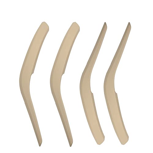 NYSQOJFNF Innentür Innengriff 4PCS Set Auto Innentür Links Rechts Pull Griff Äußere Abdeckung Trim Für X1 E84 2010-2016(Beige 4pcs set) von NYSQOJFNF