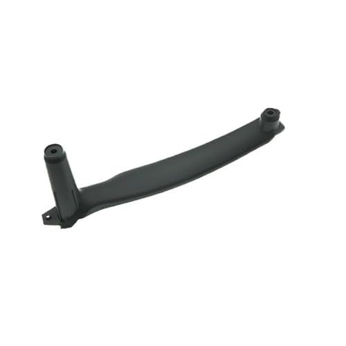 NYSQOJFNF Innentür Innengriff Auto Armlehne Beige Schwarz Auto Links Rechts Innentürgriff Innenverkleidung Pull Trim Abdeckung Für E70 E71 X5 X6(Black-Left-Rear) von NYSQOJFNF