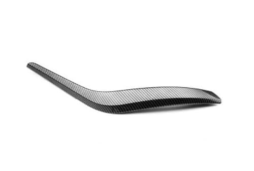 NYSQOJFNF Innentür Innengriff Auto-Innenteile, Links Und Rechts, Innentürgriff, Äußere Abdeckung, Verbessertes Ersatz-Set Für X1 E84 2010–2016(Carbon fiber Left) von NYSQOJFNF